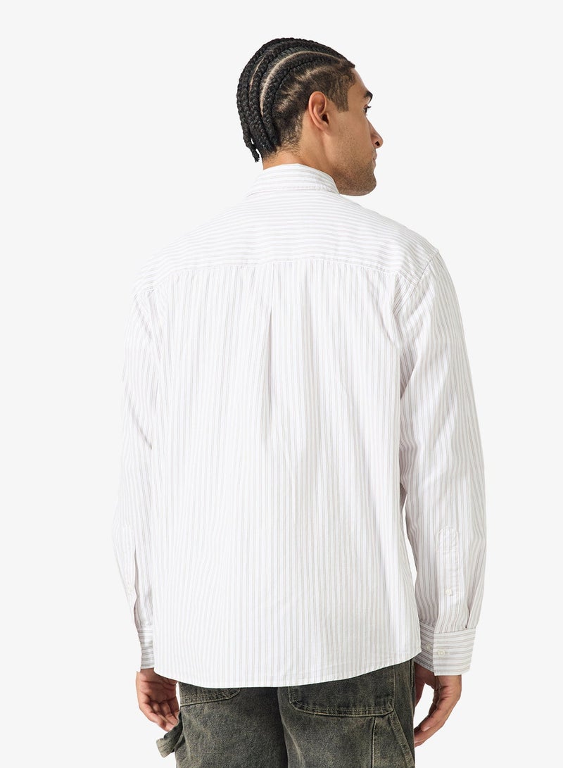 JACK & JONES Striped Long Sleeve Shirt - Image 2