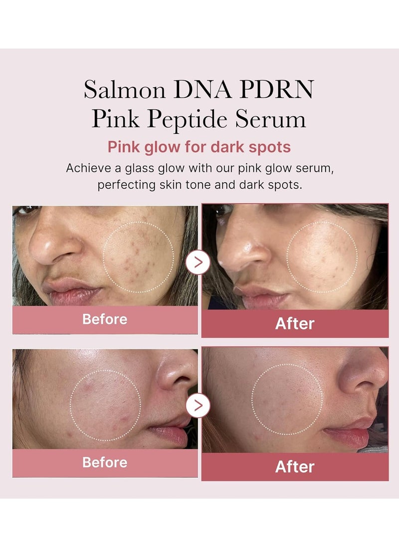 Medicube Sodium DNA PDRN Pink Peptide Serum, Pink Glow Serum, Peptide, Niacinamide, Hydrating & Moisturizing & Firming, Uneven Skin Tone, Korean Skincare | 1.01 fl.oz.  - Image 4