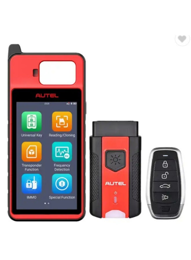 أوتل جهاز Autel MaxIM KM100E لتوليد وبرمجة المفاتيح، جهاز برمجة IMMO عبر OBD مع AutoVIN، يدعم قراءة وكتابة الشرائح واستنساخ المفاتيح واكتشاف التردد، متوافق مع أكثر من 700 مركبة - Image 1