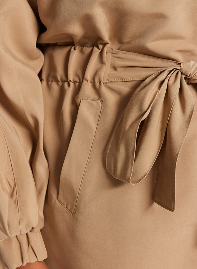 trendyol Plus Size Trench Coat Trendyol Curve - Image 4
