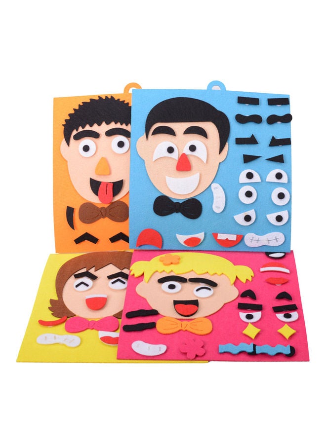 Non-Woven Five Sense Organs Jigsaw Puzzles Set - Image 2