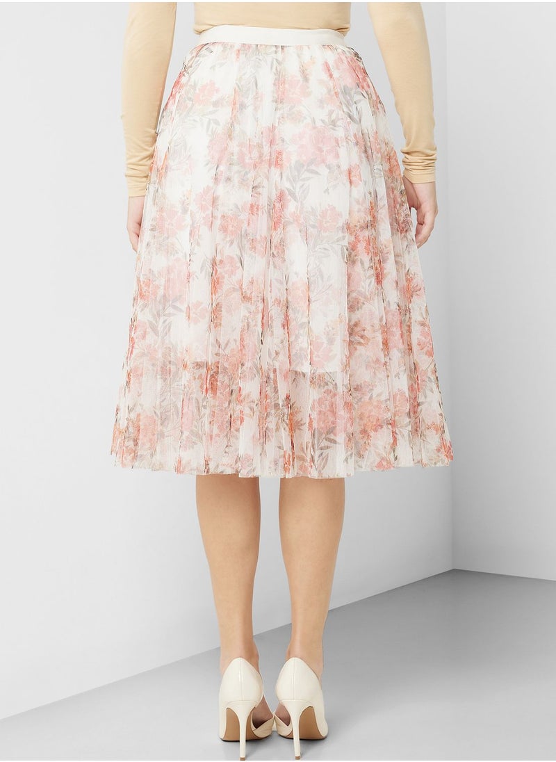 Khizana - Printed Skirt - Image 1