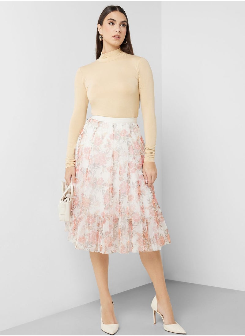 Khizana - Printed Skirt - Image 1