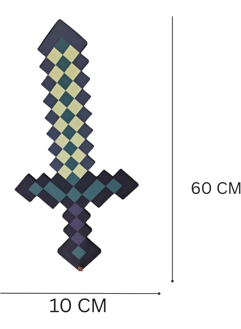 REZZOSS Foam Sword Toy for Kids – Soft Safe Battle Sword for Role Play, Cosplay, Ninja, Knight & Pirate Dress-Up | Lightweight Foam Weapon for Indoor & Outdoor Fun | Safe Pretend Play Sword for Boys & Girls | Perfect Costume & Party Accessory - Image 3