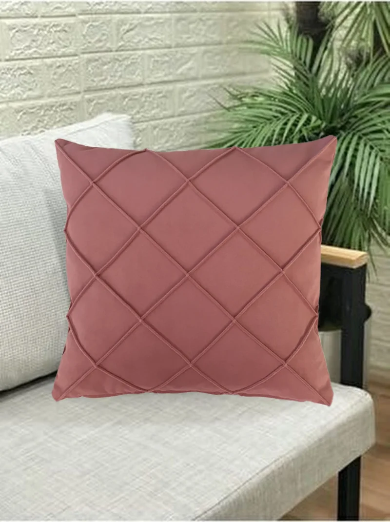 Nisahometeks Stain Resistant Erasable Quilted Throw Pillow Case