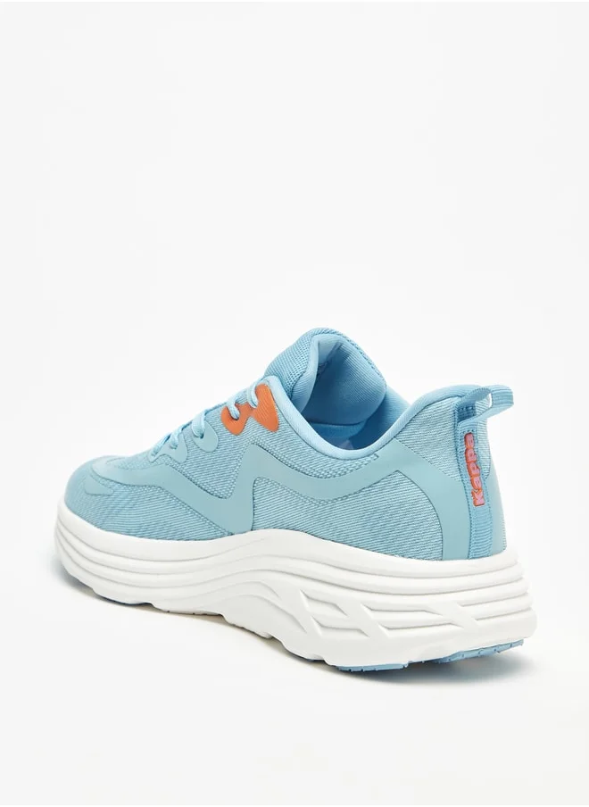 كابا Women's Textured Lace-Up Sports Shoes