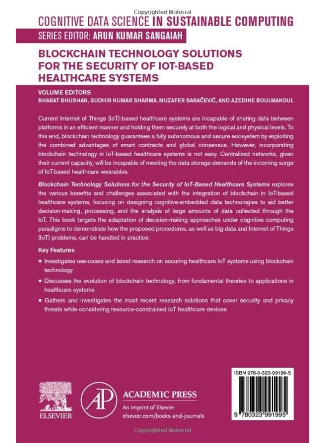 Blockchain Technology Solutions for the Security of IoT-Based Healthcare Systems