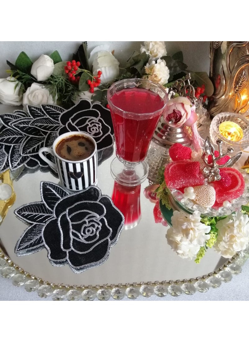 Lady Rio Coffee Side Napkin Cocktail Presentation Napkin (6 Pieces) 