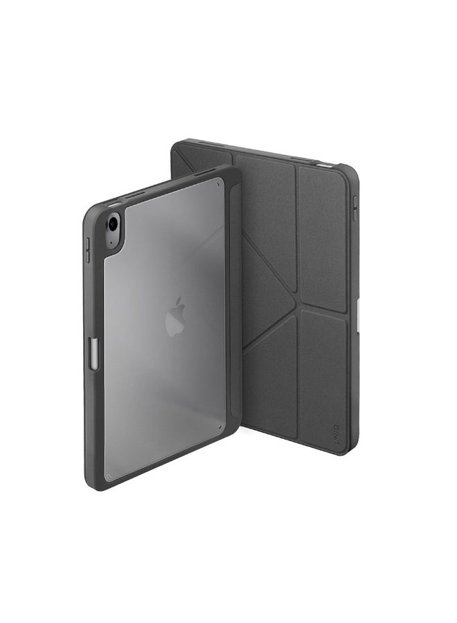 iPad 10th generation 10.9-inch 2022 case / iPad 10th generation (A16) 10.9-inch 2025 case with smart pencil holder, slim smart cover with stand and auto wake/sleep function, transparent / black, iPad case, protective cover, iPad 10th generation case, iPad cover, premium iPad cover, iPad case, transparent and black iPad case - Image 2