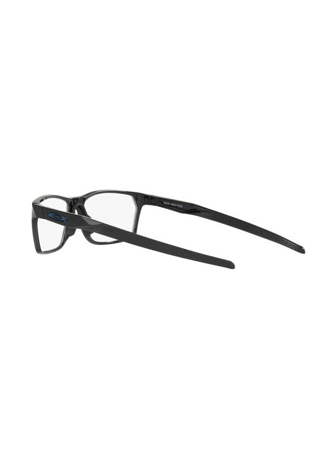 OAKLEY Men's Ox8032 Hex Jector Rectangular Prescription Eyewear Frames, Black Ink/Demo Lens, 55 mm - Image 5