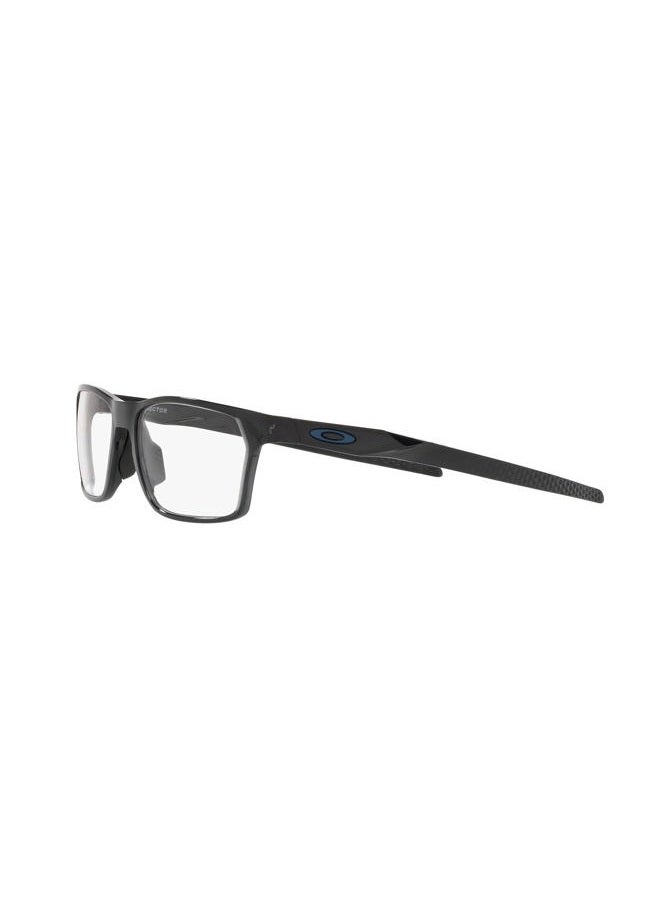 OAKLEY Men's Ox8032 Hex Jector Rectangular Prescription Eyewear Frames, Black Ink/Demo Lens, 55 mm - Image 3