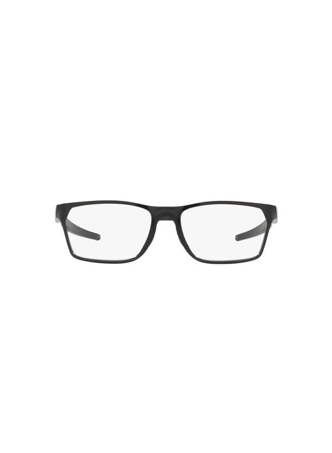 OAKLEY Men's Ox8032 Hex Jector Rectangular Prescription Eyewear Frames, Black Ink/Demo Lens, 55 mm - Image 1