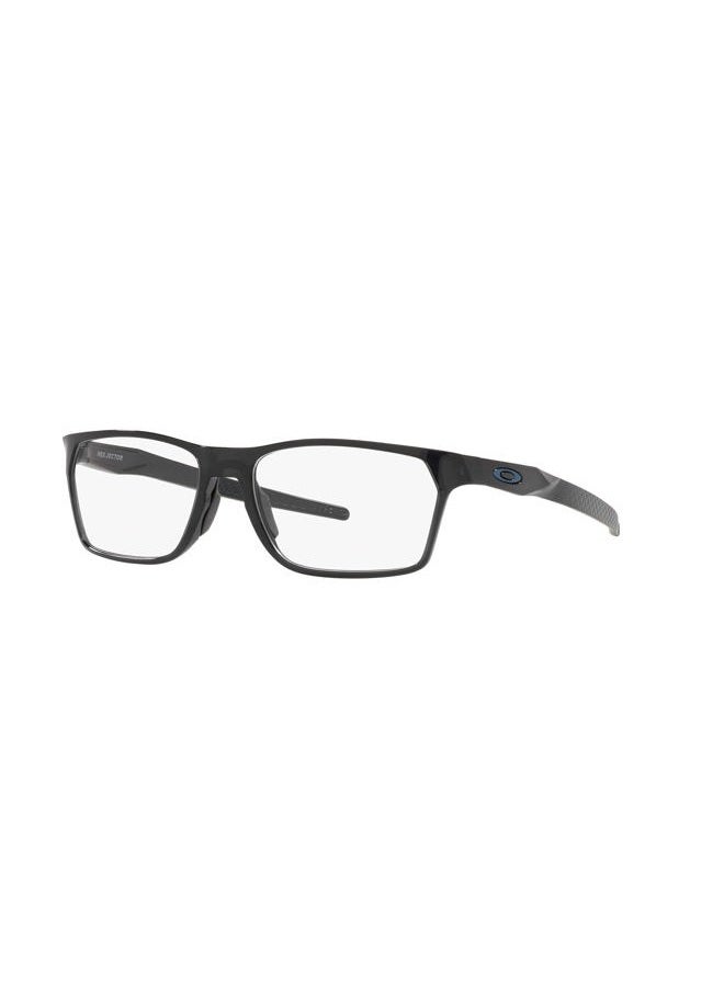 OAKLEY Men's Ox8032 Hex Jector Rectangular Prescription Eyewear Frames, Black Ink/Demo Lens, 55 mm - Image 2