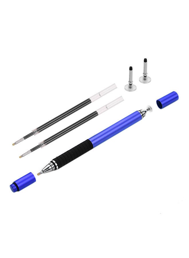 NIBEMINENT 2-Piece Precision Stylus Pen With Refill And Disc Tip Touchscreen Multicolour - Image 1
