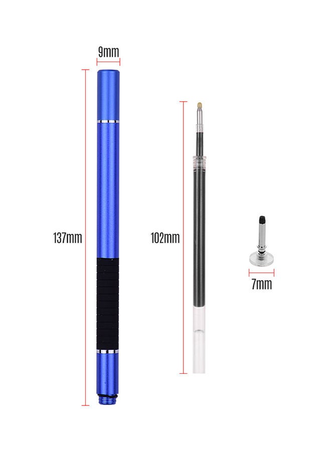 NIBEMINENT 2-Piece Precision Stylus Pen With Refill And Disc Tip Touchscreen Multicolour - Image 2