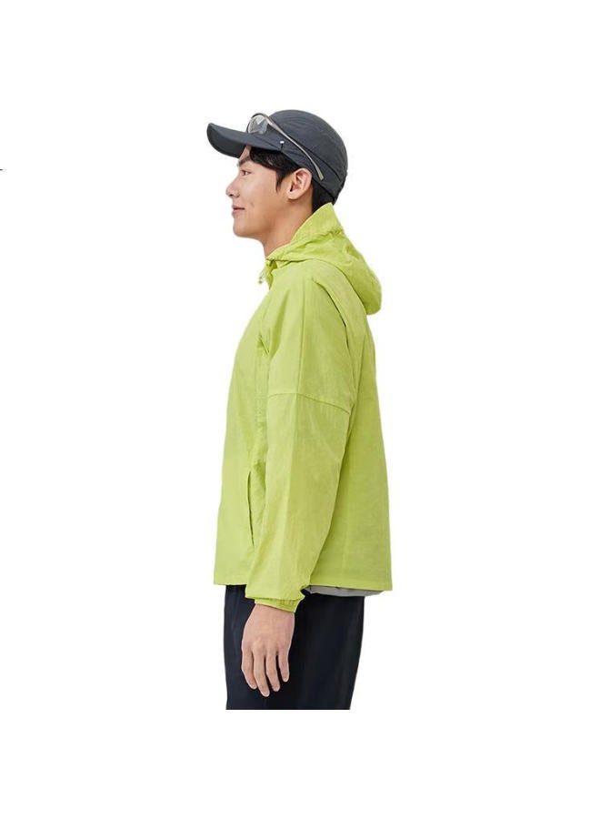 Vvc Cheng Yi Same Style Sun Protection Clothing Women Summer Ice Silk Cool Feeling Uv Protection Breathable Outdoor Sun Protection Clothing Fluorescent Green M - Image 3