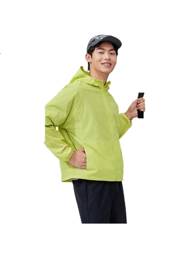 Vvc Cheng Yi Same Style Sun Protection Clothing Women Summer Ice Silk Cool Feeling Uv Protection Breathable Outdoor Sun Protection Clothing Fluorescent Green M - Image 2