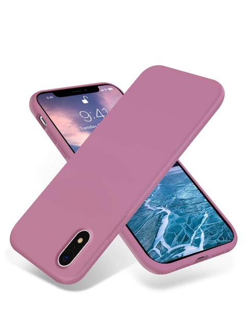 Compatible with iPhone XR Case 6.1 inch,[Silky and Soft Touch Series] Premium Soft Liquid Silicone Rubber Full-Body Protective Bumper Case for iPhone...