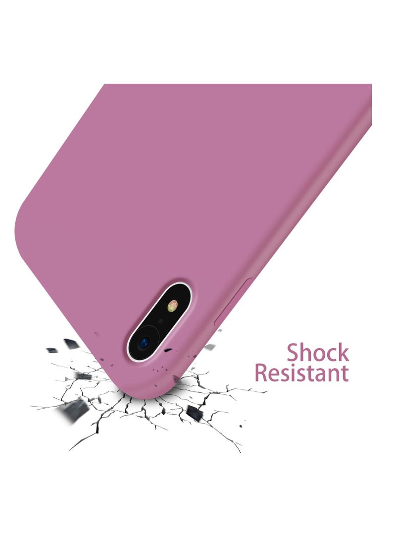 Compatible with iPhone XR Case 6.1 inch,[Silky and Soft Touch Series] Premium Soft Liquid Silicone Rubber Full-Body Protective Bumper Case for iPhone...