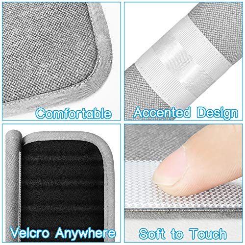 Miss.Silk Refrigerator Door Handle Covers, 5PCS, Sleek and Form-Fitting, Keep Your Fridge, Stove, Oven, Microwave, Dishwasher Clean from Smudges, Drips, Food Stains, Oil, Save Your Time! (Grey) - Image 5