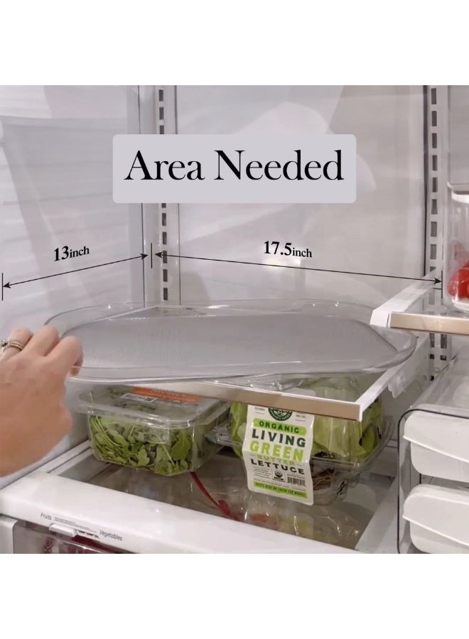 Rotating Fridge Shelf – The Perfect Solution for Easy and Efficient Refrigerator Organization - Image 1