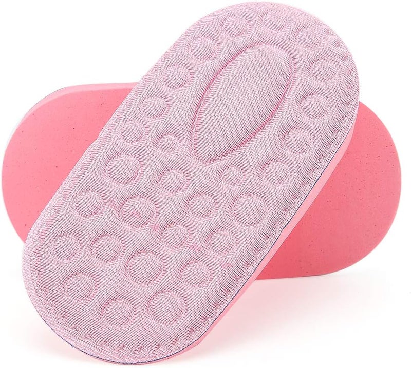 klarako 2 Pairs Height Increase Insole Soft Comfortable Massage Half Shoes Lift Pad Cushion for Women (1.5cm) - Image 3