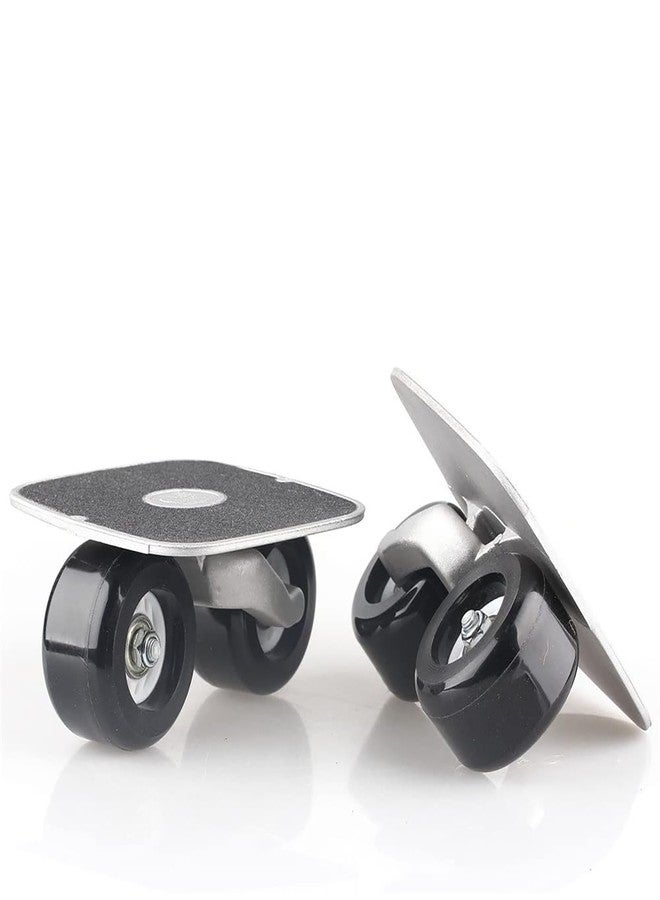 JINCAO Black Roller Road Drift Plate Skates Anti-Slip Board Aluminum - Image 1