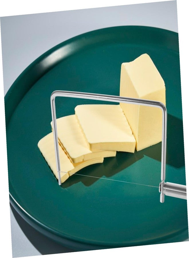 SHINEOFI Heavy Duty Cheese Slicer with Wire Compact Handheld Cheese Cutter and Butter Slicer Kitchen Tool 8.26X4.33In - Image 5