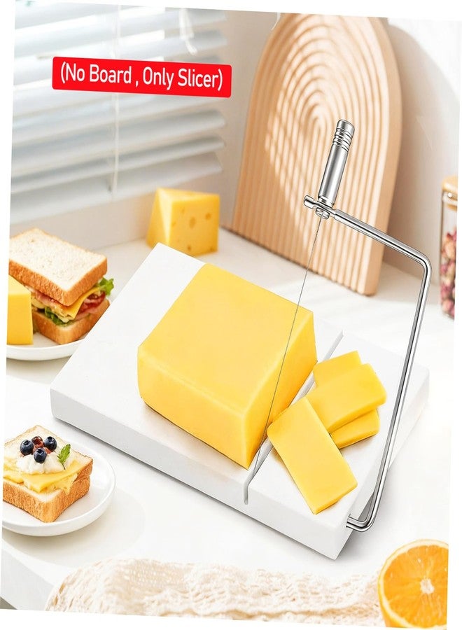 SHINEOFI Heavy Duty Cheese Slicer with Wire Compact Handheld Cheese Cutter and Butter Slicer Kitchen Tool 8.26X4.33In - Image 4