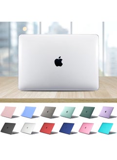Generic Apple Notebook Protective Case Crystal Frosted Macbook Pro Protective Case Transparent Macbook Air Computer Case-Color:Crystal Flat-Purple-Applicable Model:2021-2024pro16(A2485/2780/2991/3403/3186)  - Image 2
