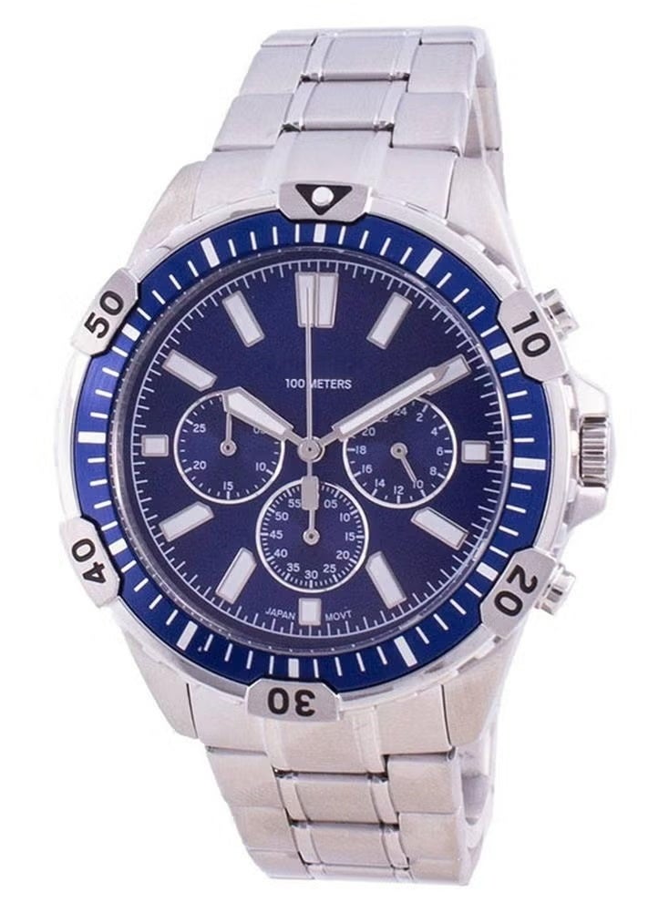 FOSSIL GROUP Men's Garrett Chronograph Watch FS5623 - 44 mm - Silver - Image 4