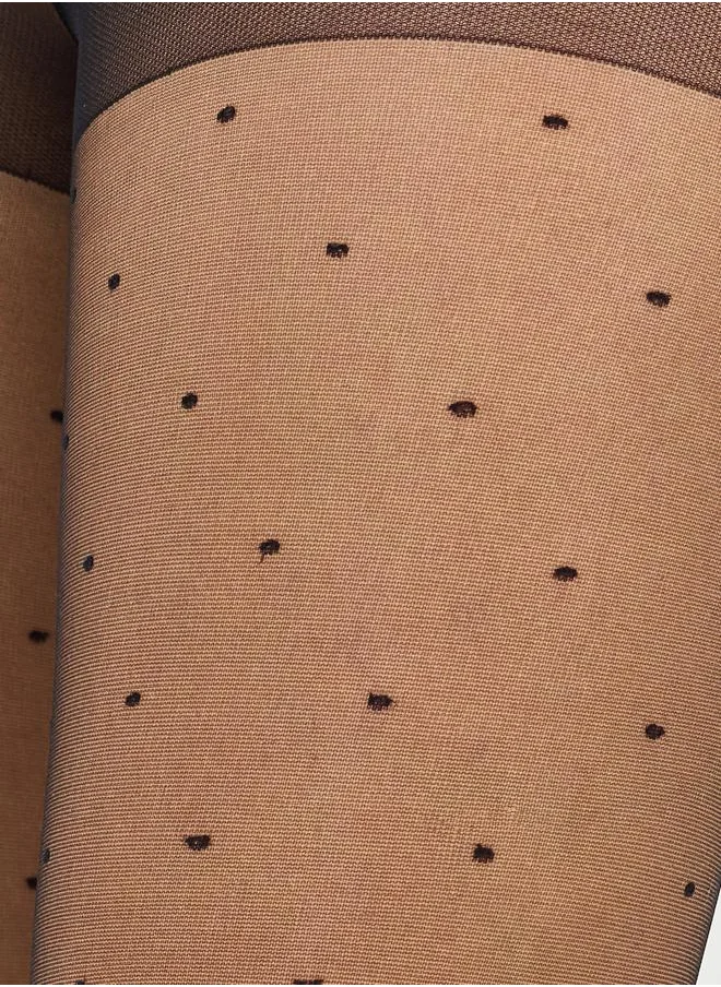 Styli Styli 15D Polka Dot Stockings