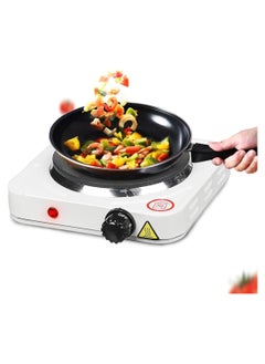 Generic 1000W 1 Burner Electric Plate Heater with Non-Stick Coating and Overheat Protection  - Image 2