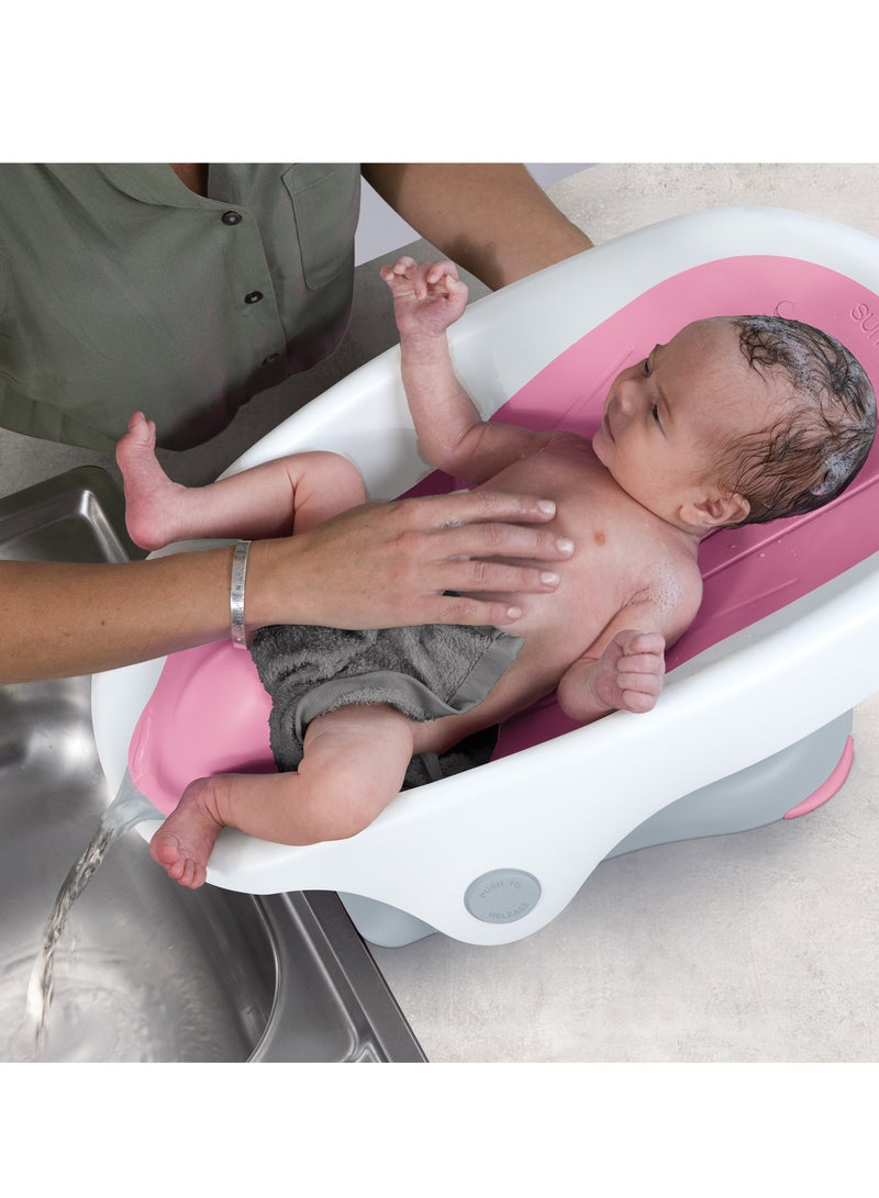 summer infant Clean Rinse Grow-With-Me Baby Bather - Pink - Image 2
