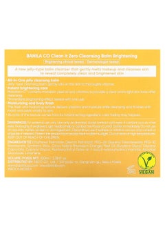 banila co. Banila Co, Clean It Zero, Cleansing Balm, Brightening, 3.38 fl oz (100 ml)  - Image 3