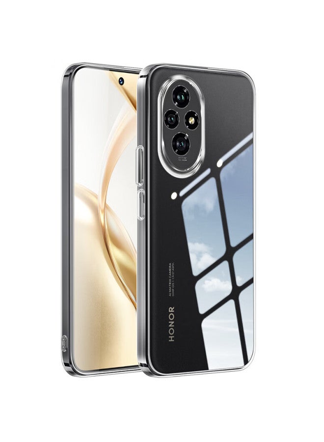 Freeson Compatible With Honor 200 Phone Case, Slim Full Protection Shockproof Clear Tpu Soft Shell , Transparent