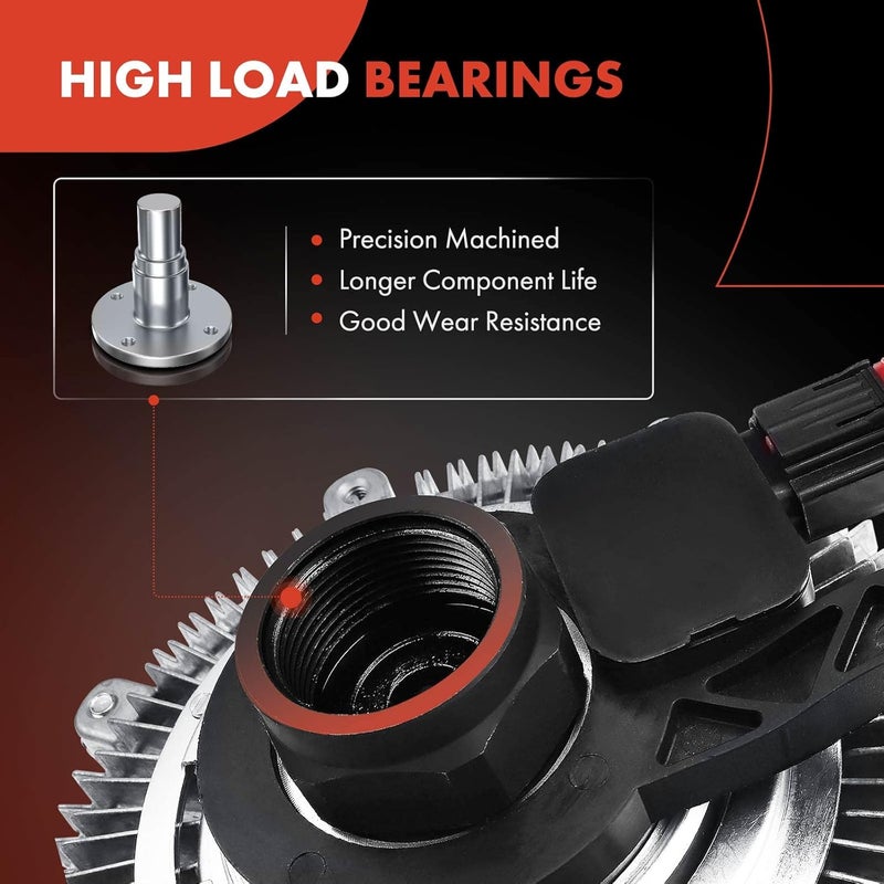 A-Premium Engine Cooling Fan Clutch for Dodge Ram - Image 5