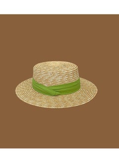 Green and Beige