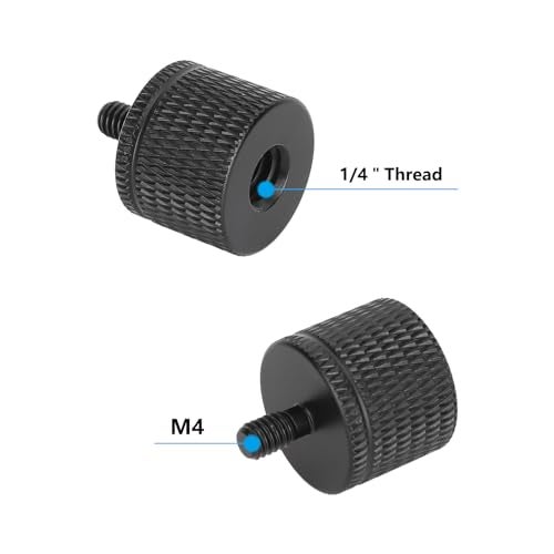 SZRIG M4 Male to 1/4"-20 Female Thread Screw Adapter(5 Pieces) - Image 2