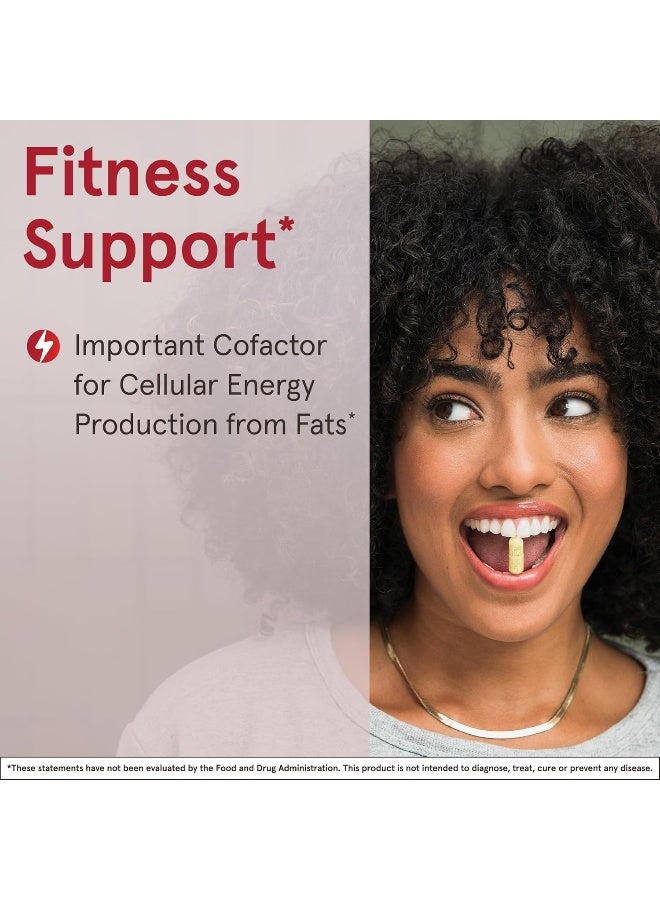 jarrow formulas L-Carnitine Tartrate 500 Mg, Important Cofactor For Energy Production (Atp) From Fats, Up To 50 Servings, White, 50 Count - Image 4