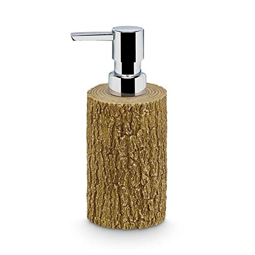 Freelance Soho Polyresin Bathroom Accessories Set of 4 - Liquid Handwash Soap Dispenser, Brush/Toothbrush Holder, Tumbler, Dish - Plastic Bathroom Set for Wash Basin - Stronger Than Ceramic - Image 2