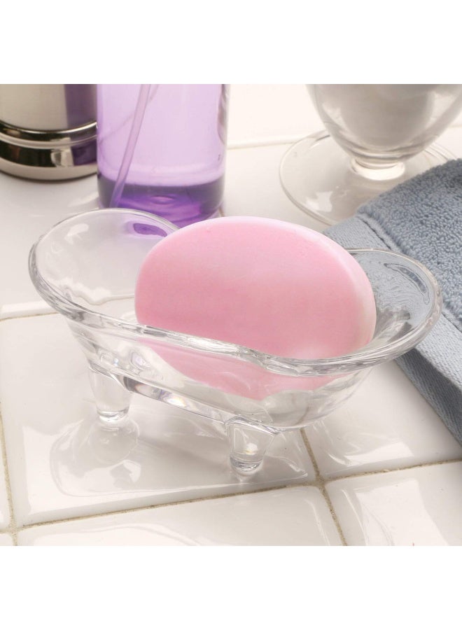 Abbott Collection Glass Bathtub Soap Dish - Image 3