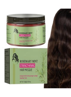 DubaiGallery Organics Rosemary Mint Strengthening Trio Set - Shampoo, Conditioner, Hair Mask, hair Growth oil- Infused With Biotin, Cleanses And Helps Strengthen Weak And Brittle Hair  - Image 5