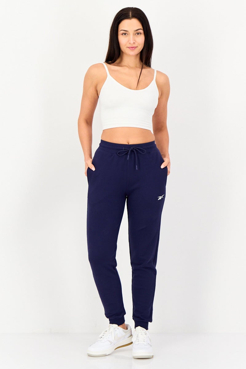 Reebok Women Sportswear Fit Outdoor Sweatpants, Navy - Image 2