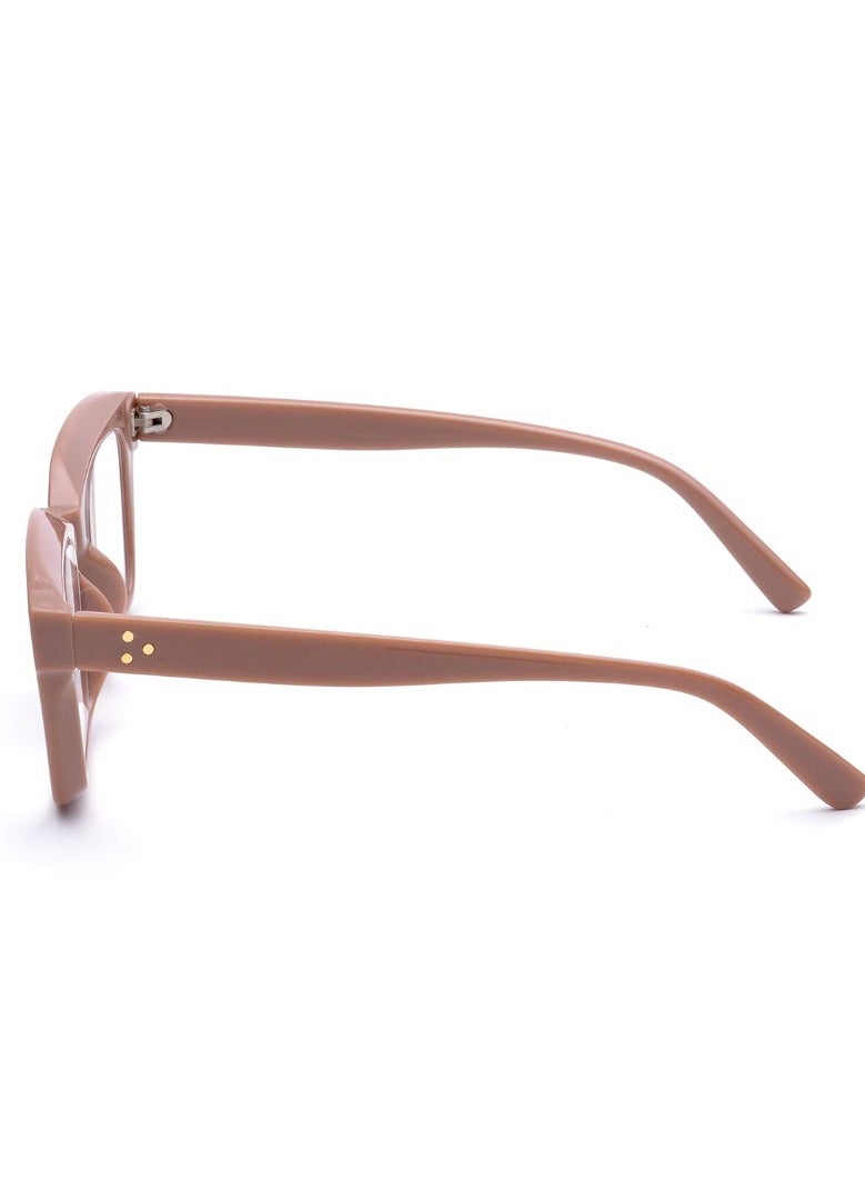 بوما للبصريات +2.50 نظاراه قراءة نسائي، نظارات قراءه طبيه مكبرة لتصحيح ضعف النظر  مع تقدم العمر ،إطار ريترو ولون جريء عدسات مضادة للتعب والضوء الأزرق، تصميم خفيف الوزن ،حمايه شاشة كمبيوتر  وحجب الضوء الأزرق ورؤية واضحة للقراءة - Image 2