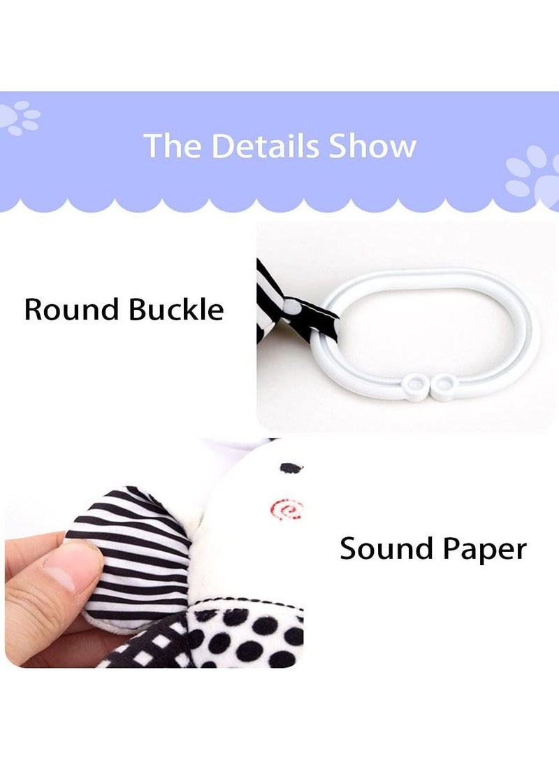 NIBEMINENT Baby Stroller Suspension Toy Car Seat Soft Plush Rattle 0 3 6 9 12 Months Early Development for Newborn - Image 2