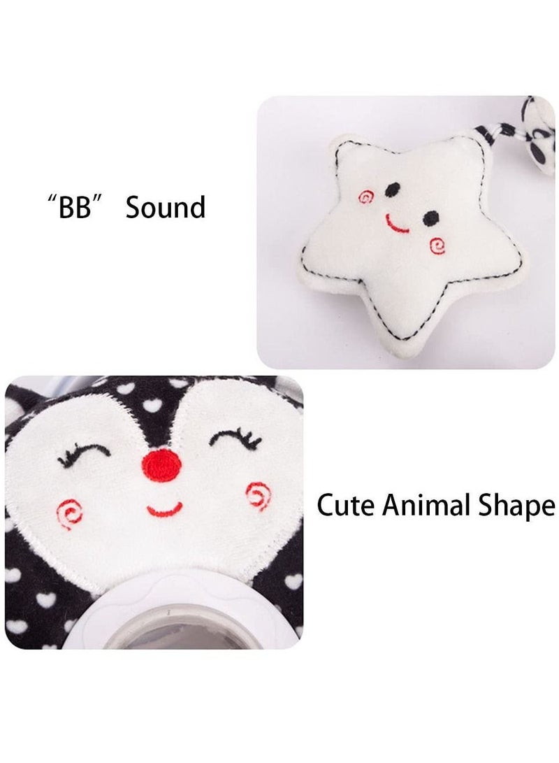 NIBEMINENT Baby Stroller Suspension Toy Car Seat Soft Plush Rattle 0 3 6 9 12 Months Early Development for Newborn - Image 3