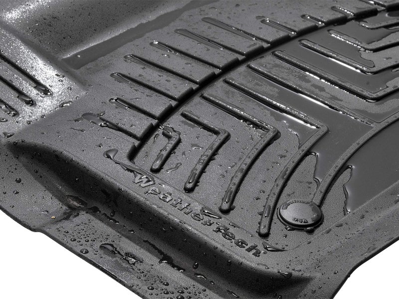 WeatherTech سجاد أرضي WeatherTech FloorLiner HP مخصص لسيارات لكزس RX هايبرد، RX هايبرد القابل للشحن، RX، RX 500h - الصف الأول والثاني (441795-1-2IM)، أسود - Image 1