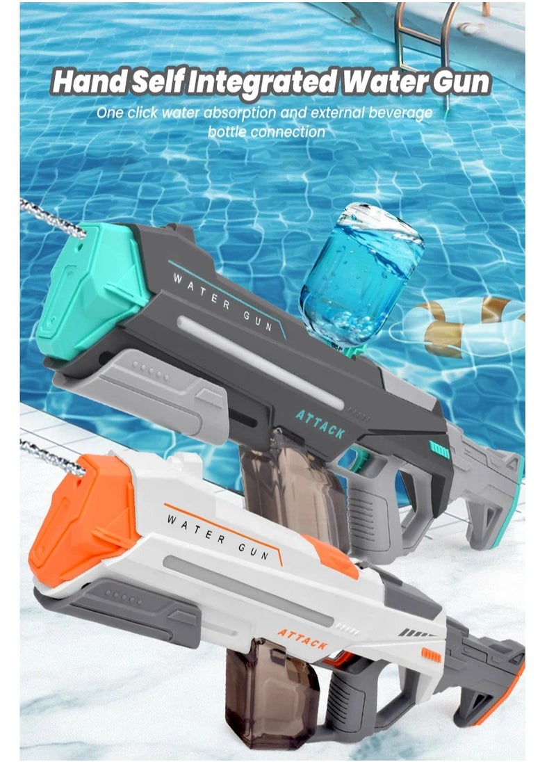 No branded 2024 New automatic suction children's outdoor toy water gun  - Image 2