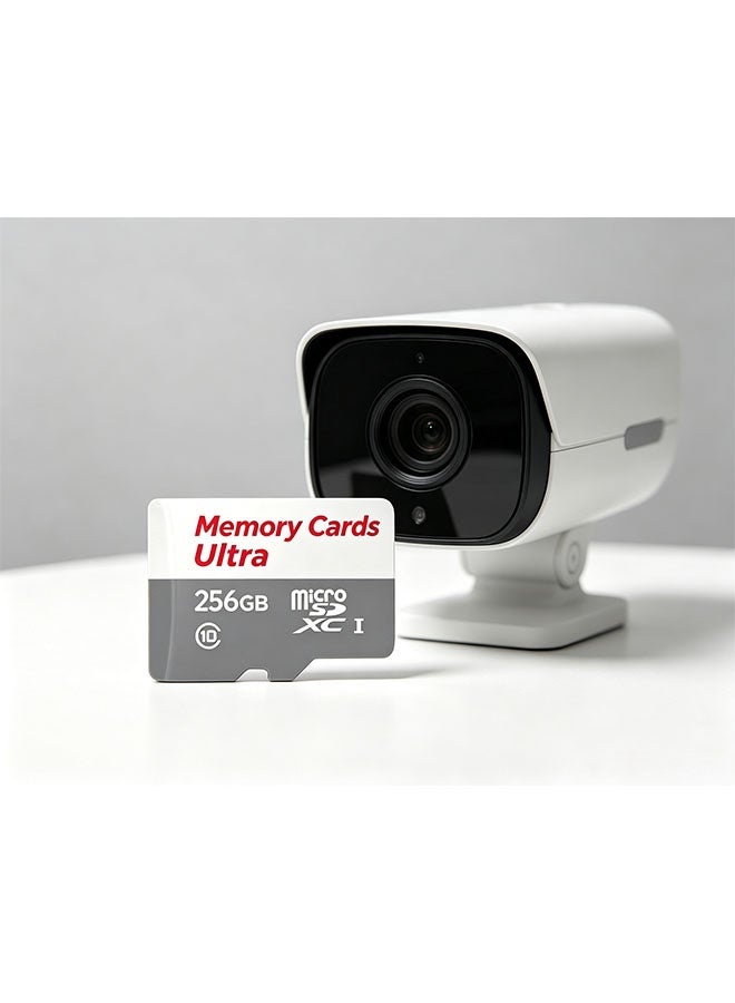 256GB high-end storage card, supporting full HD video, suitable for smartphones, dashcam, action cameras and surveillance cameras. - Image 3